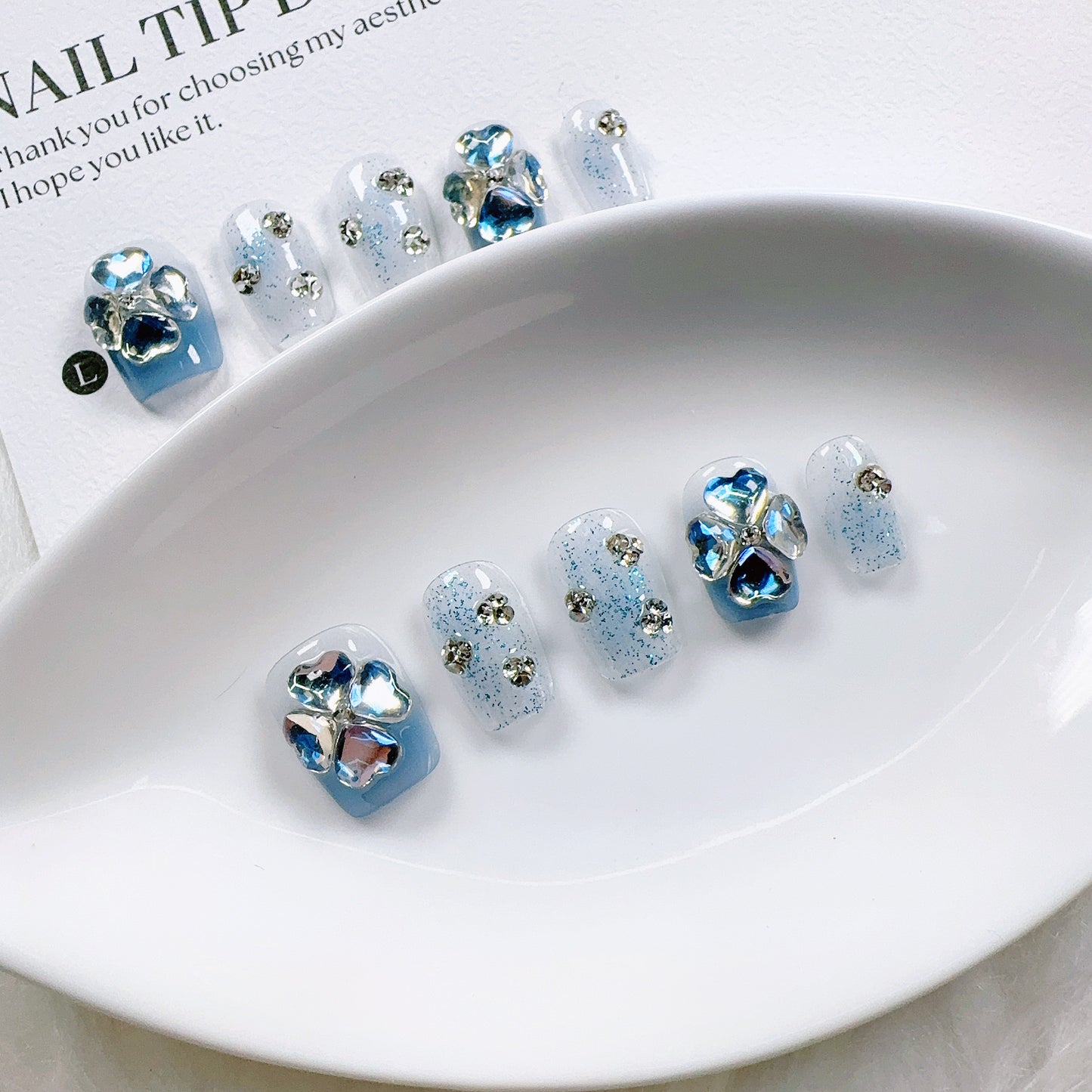 Crushed Ice Ocean Blue